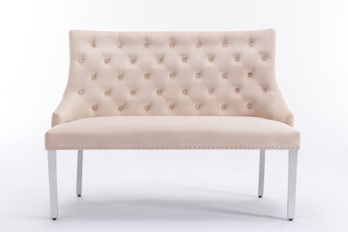 majestic luxury high back bench dark grey