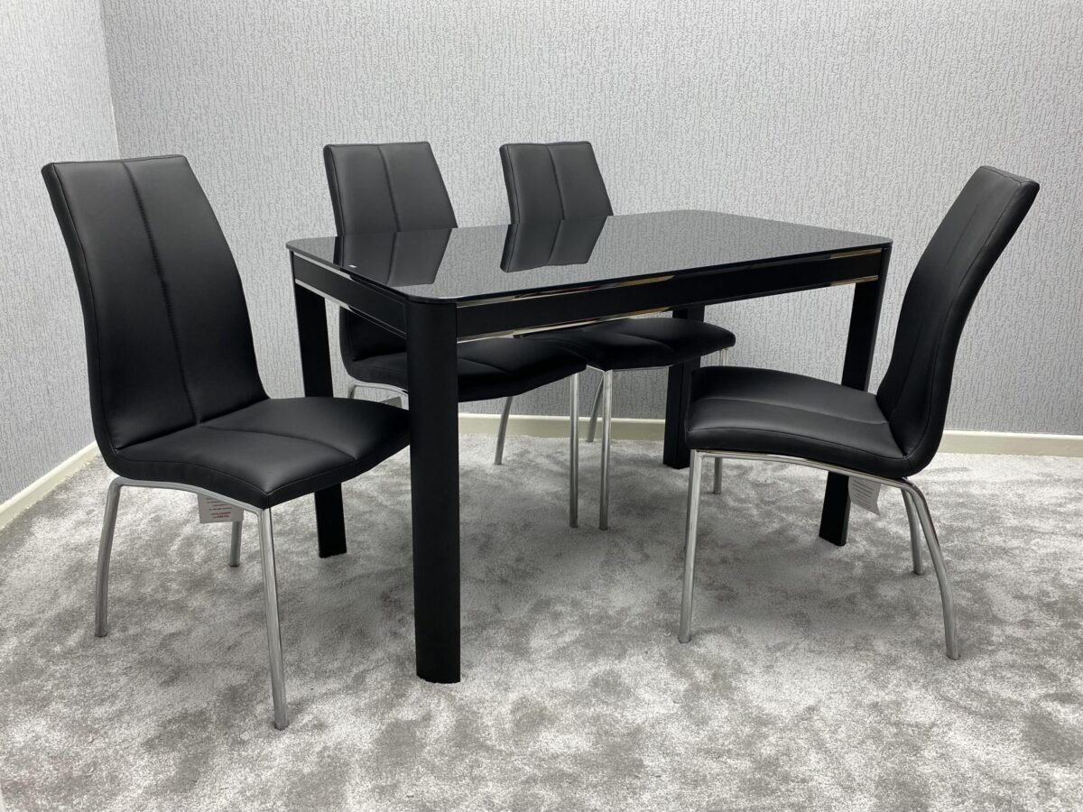 morano dining table & chairs