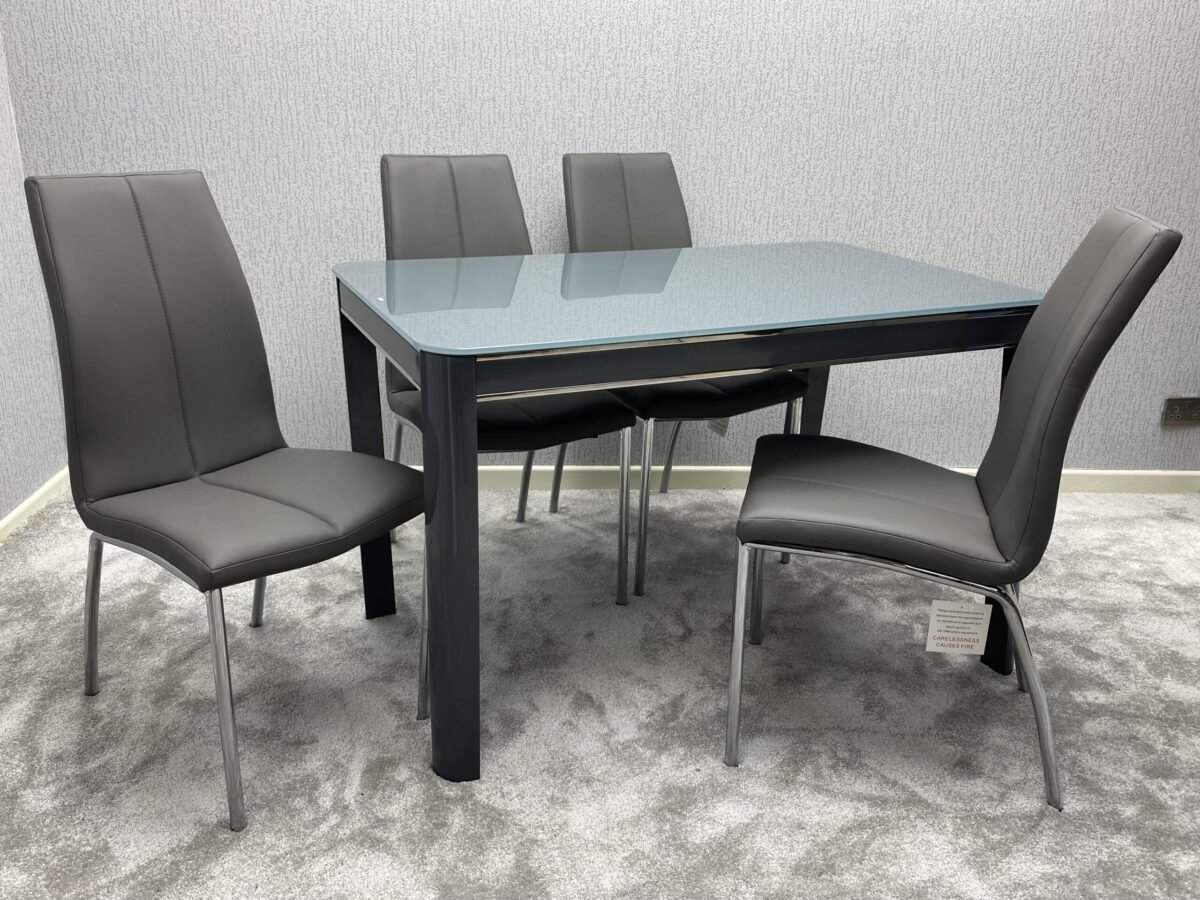 morano dining table & chairs
