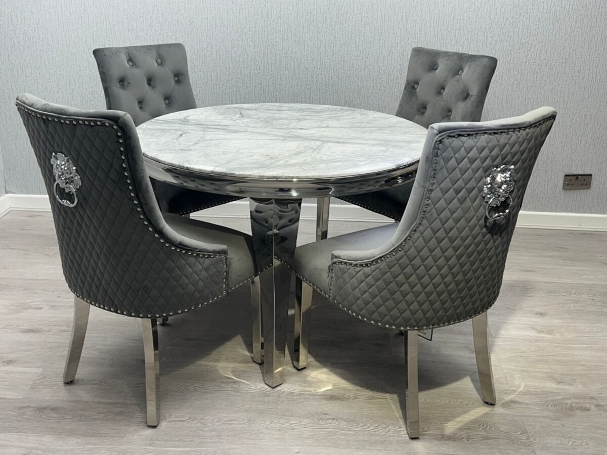 sofia marble dining table