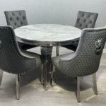 sofia marble dining table