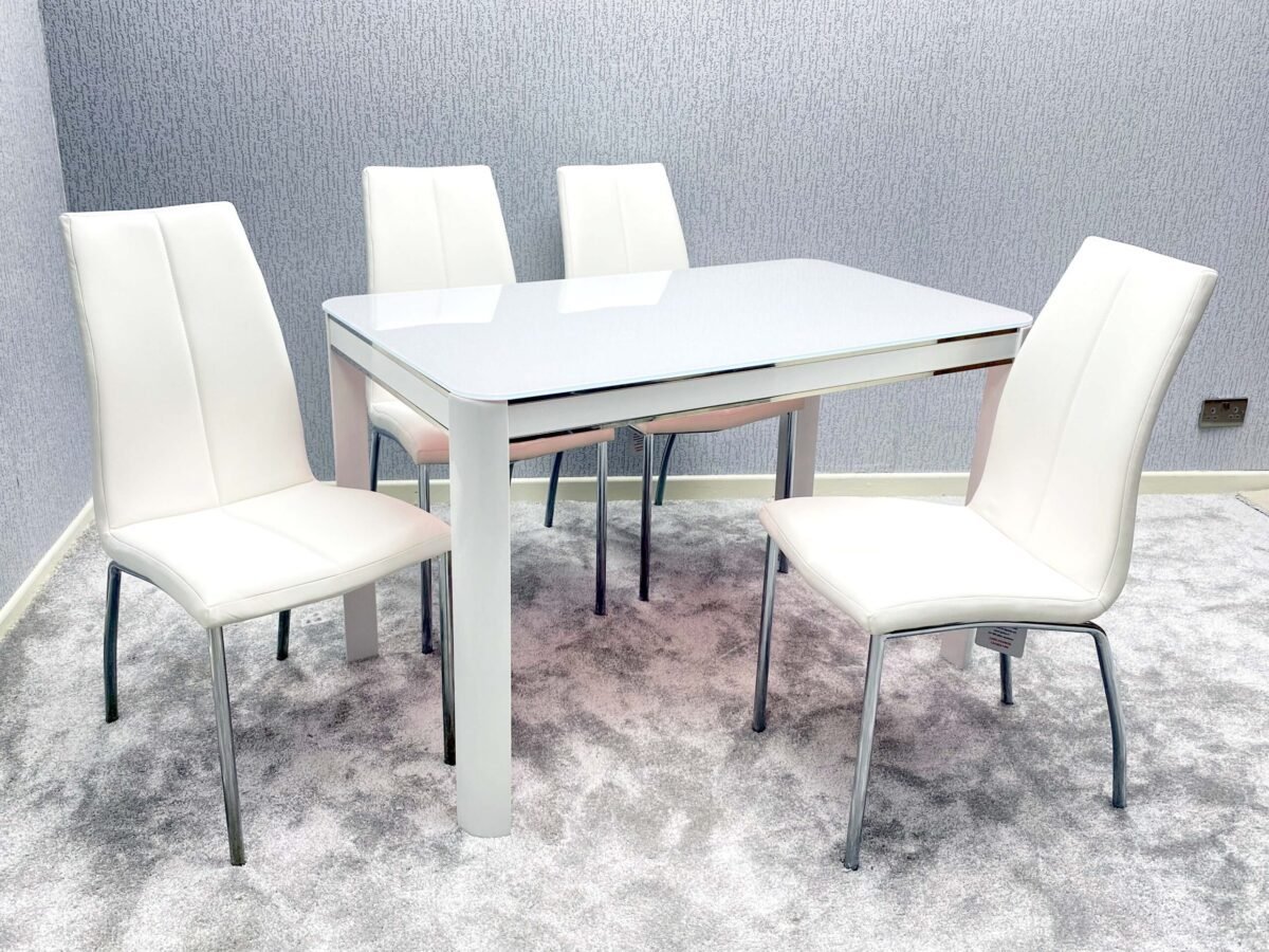 morano dining table & chairs