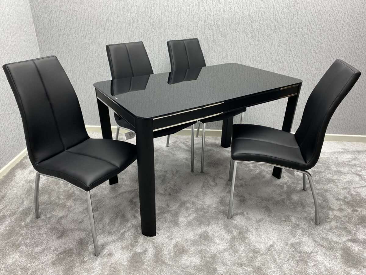 morano dining table & chairs