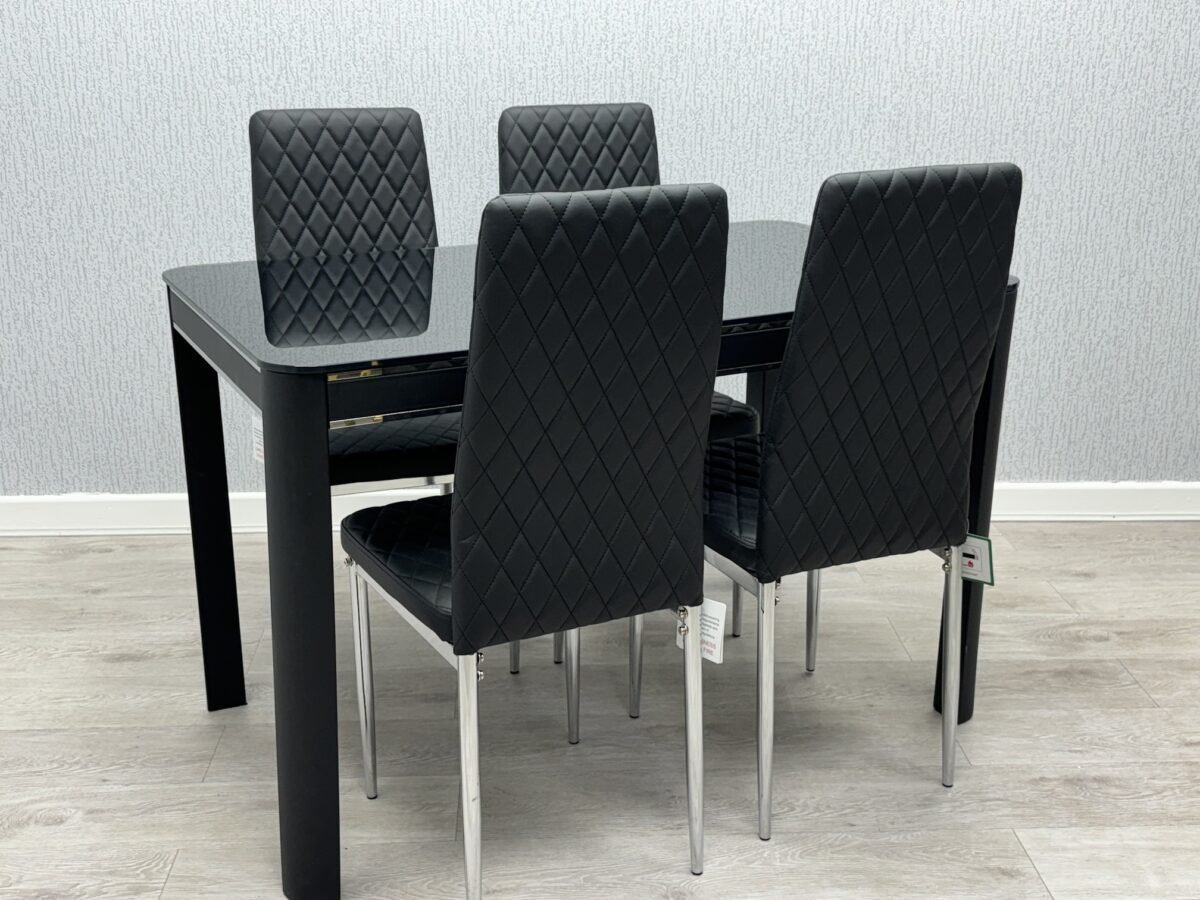 morano dining table & chairs