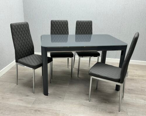 morano dining table & chairs