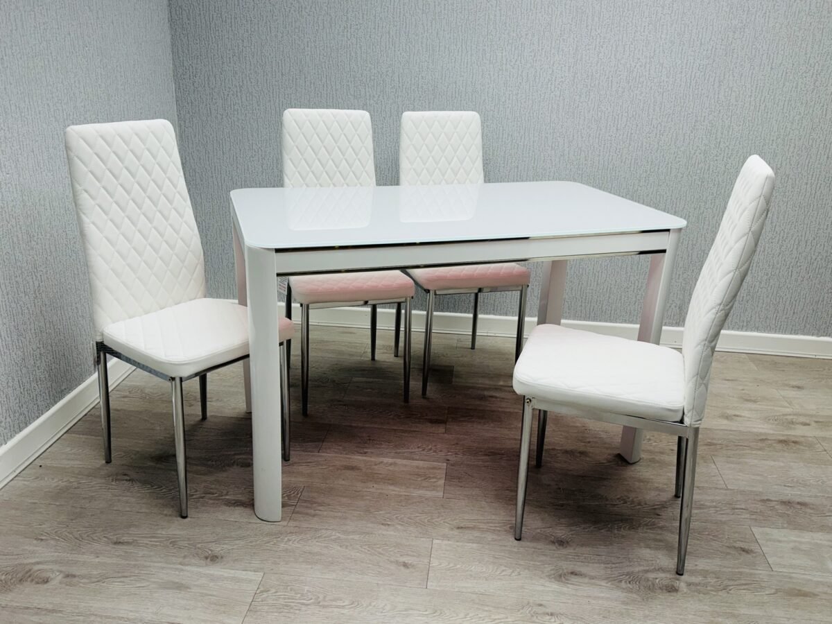 morano dining table & chairs