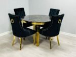 sofia marble dining table