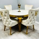 sofia marble dining table