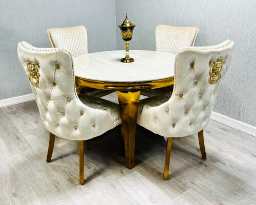 sofia marble dining table