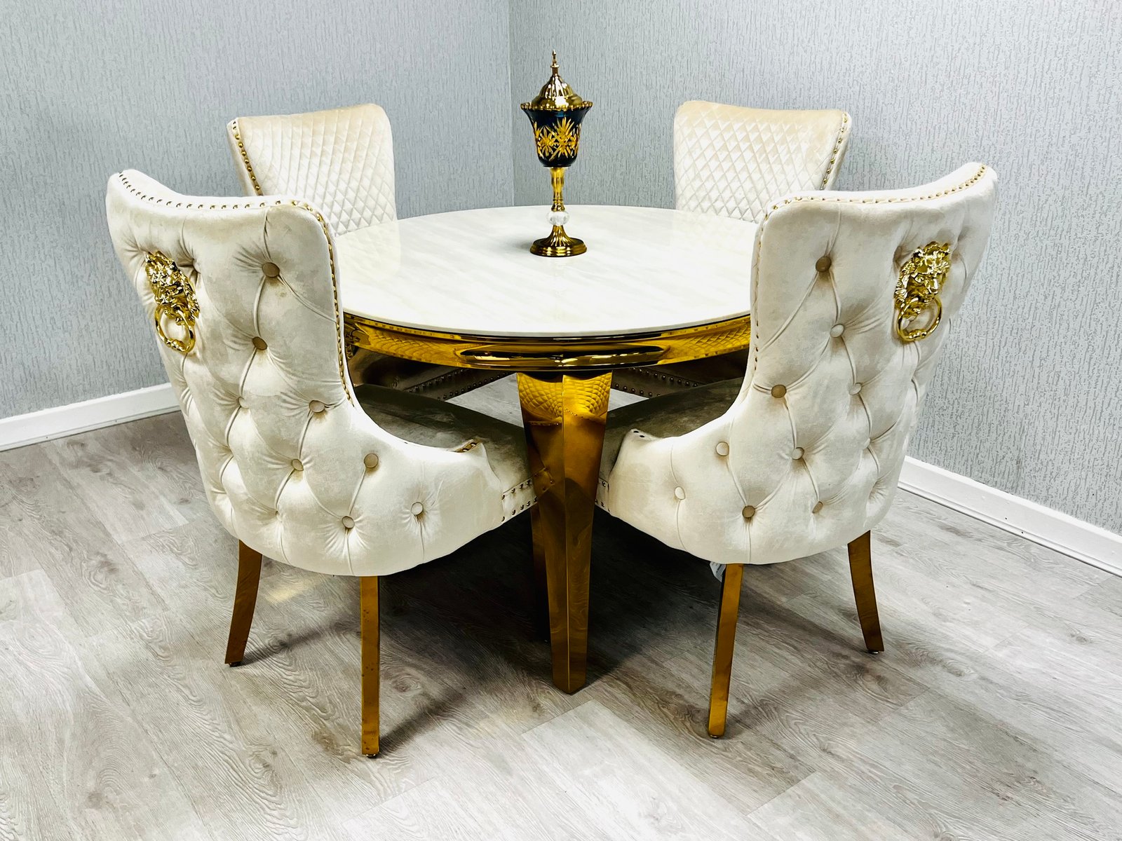 sofia marble dining table