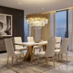 ravello marble dinning table