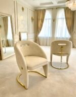 vegas dining chairs cream