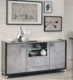 san martino hilton sideboard 4 door cabinet with led lights
