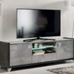 hilton tv unit with led lights
