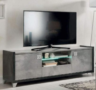 hilton tv unit with led lights