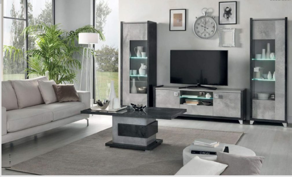 hilton tv unit with led lights