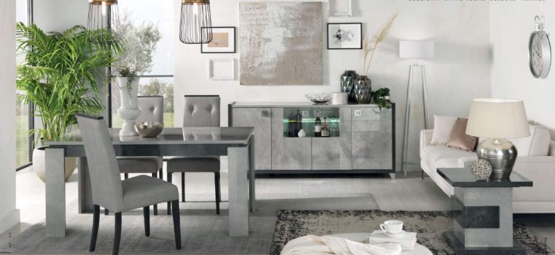 hilton extendable dining table