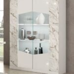 galaxy 2 door display unit with led lights