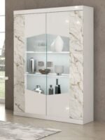 galaxy 2 door display unit with led lights