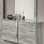 serena light grey dresser