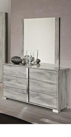 serena light grey dresser