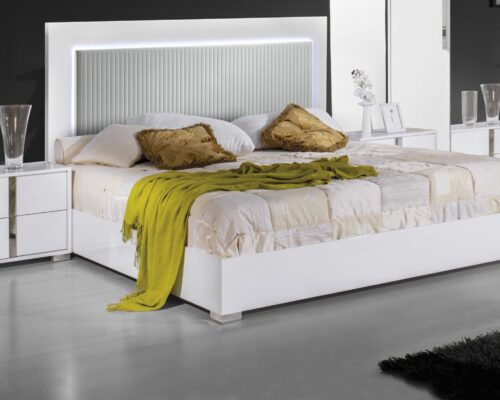 bella white bed frame