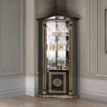 aurora black gold corner unit