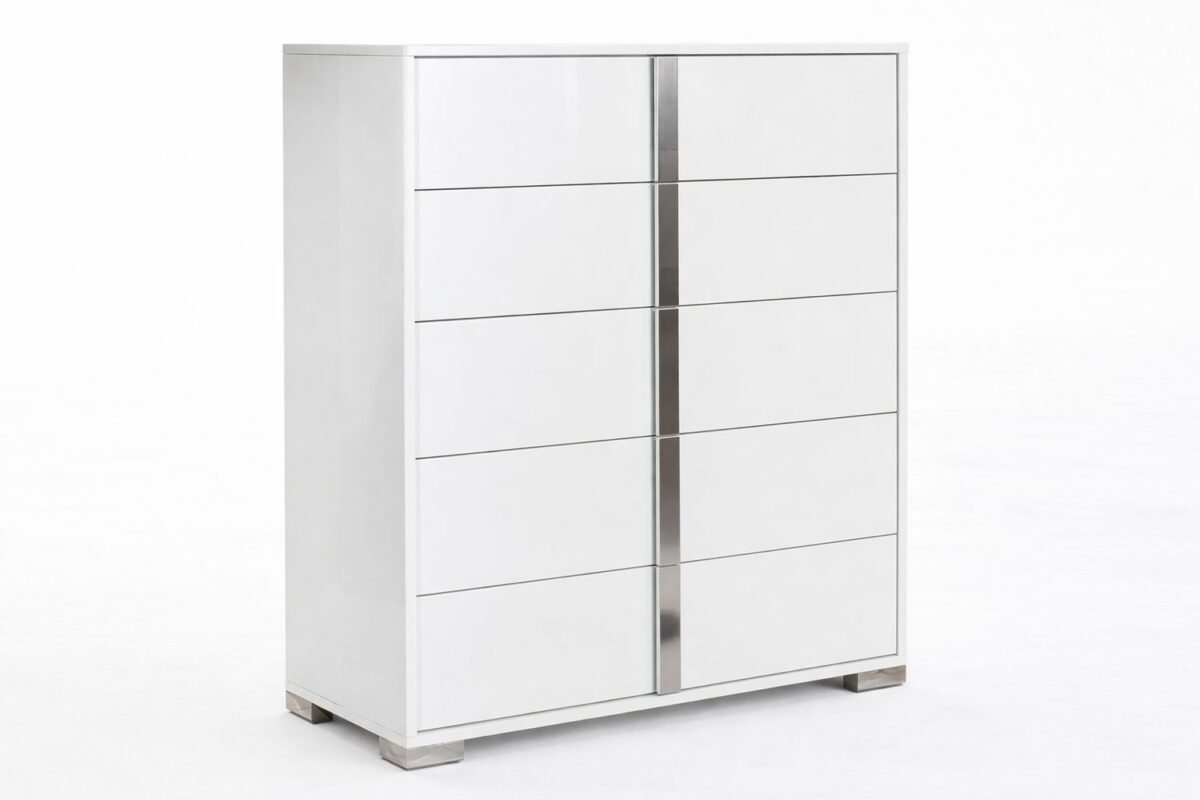 bella white tall chest bella white tall chest