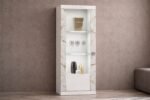 galaxy 1 door display unit with led lights