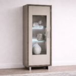 royal 1 door display unit with led lights