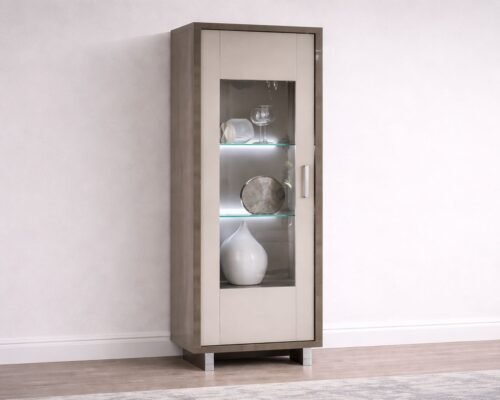 royal 1 door display unit with led lights
