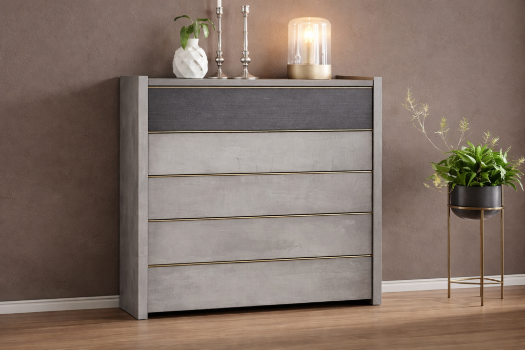 sole 5 drawers chest