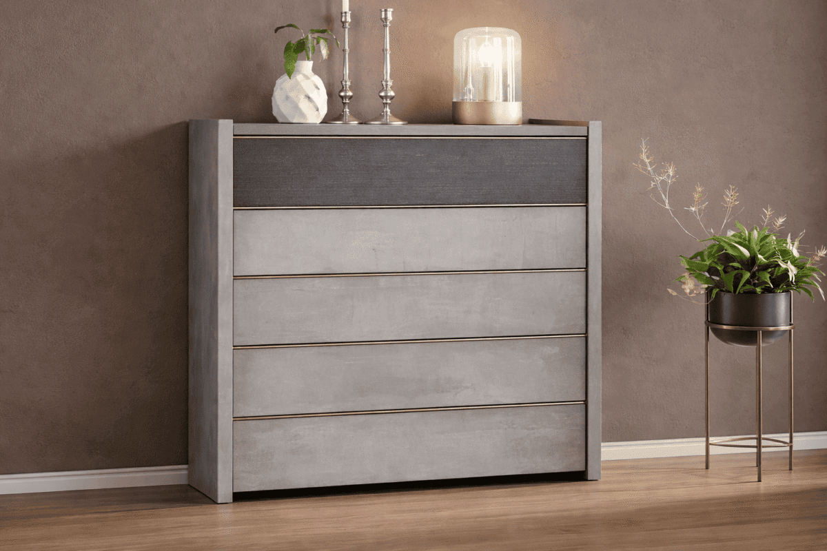 sole 5 drawers chest