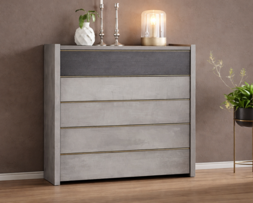 sole 5 drawers chest