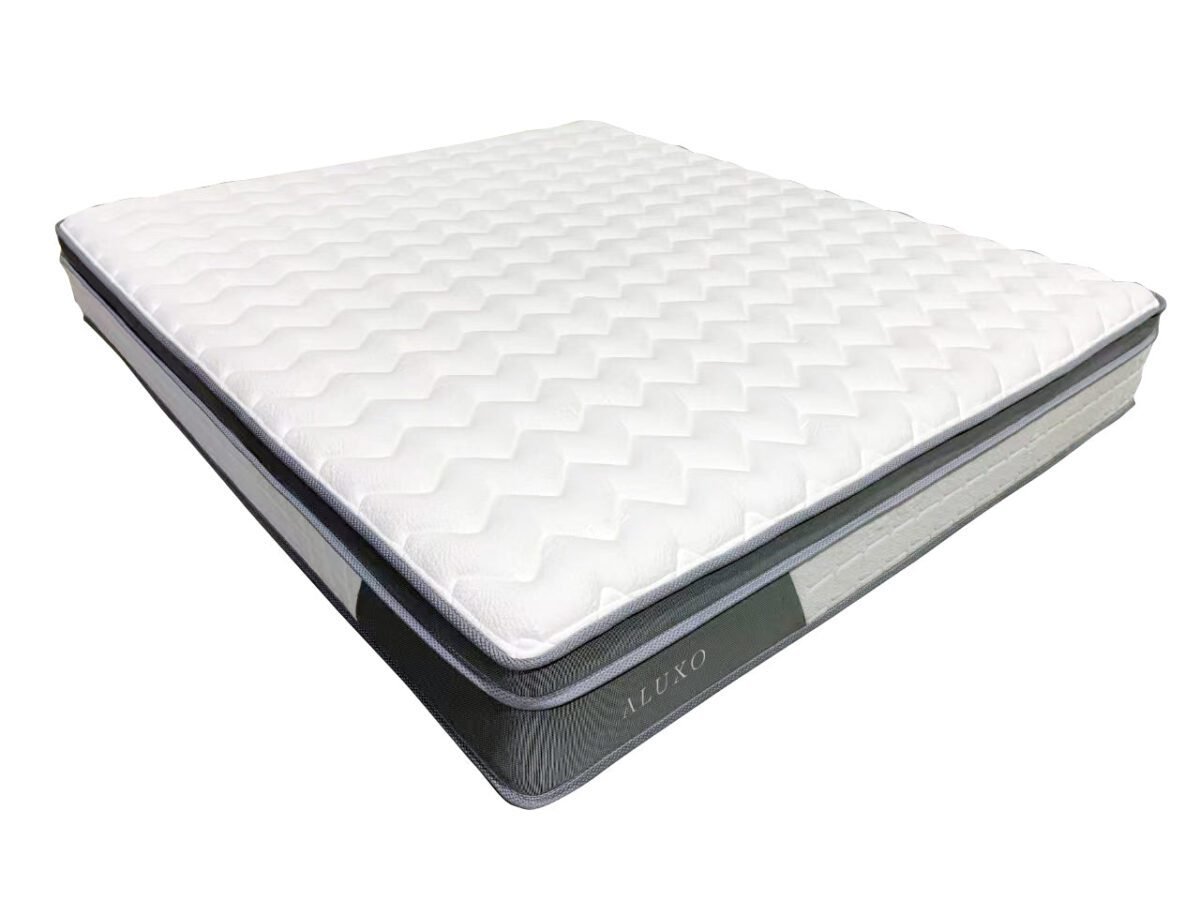 oasis 2000 pocket memory pillow top mattress in a box | medium firm support