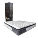 oasis 2000 pocket memory pillow top mattress in a box | medium firm support