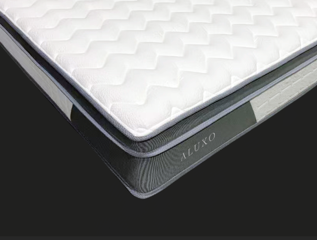 oasis 2000 pocket memory pillow top mattress in a box | medium firm support